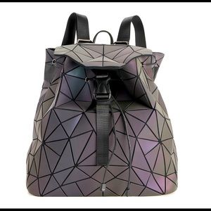 AmeriLeather Mollie Luminous Geometric Backpack